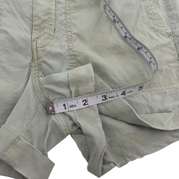 Anthropologie cloth and stone light green high waist shorts size xsmall - Picture 5 of 7